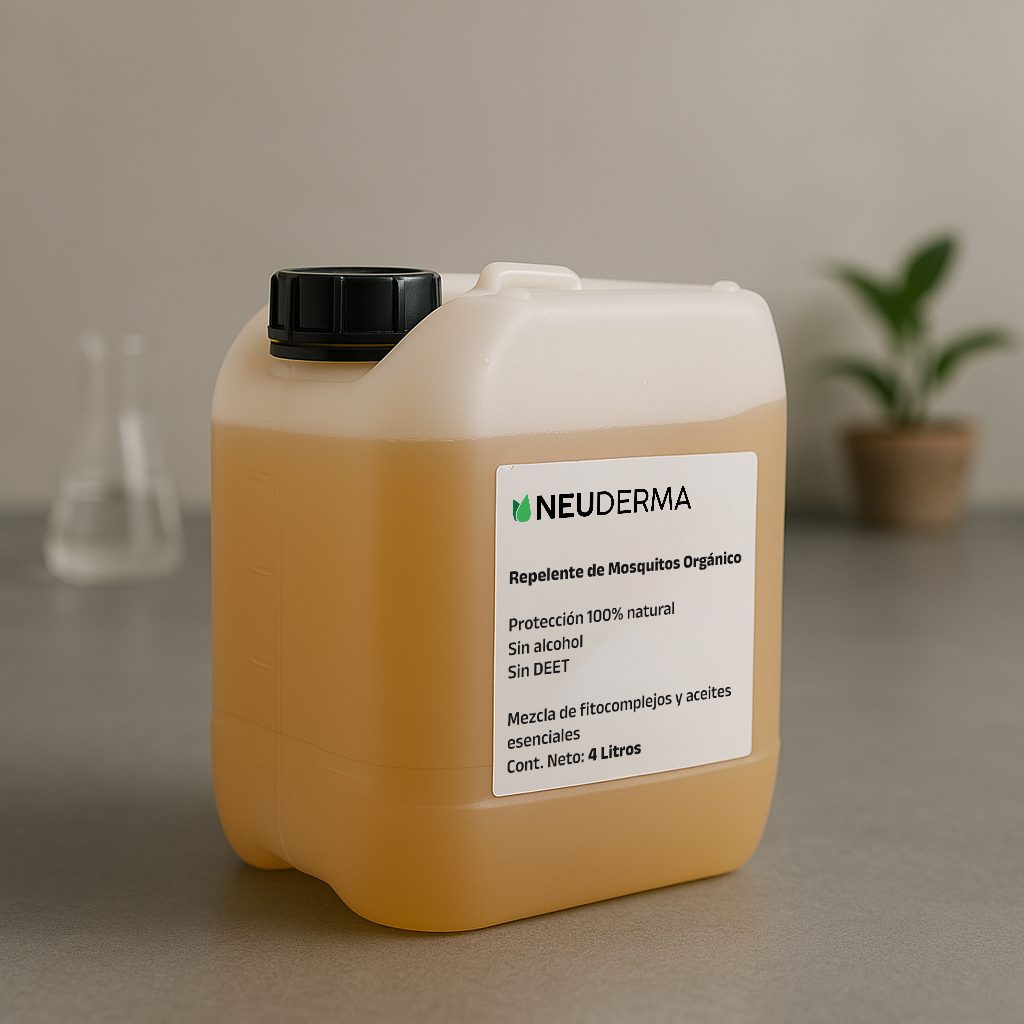 Repelente de mosquitos orgánico